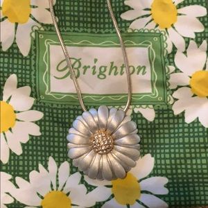 Brighton- sunflower necklace; brand new